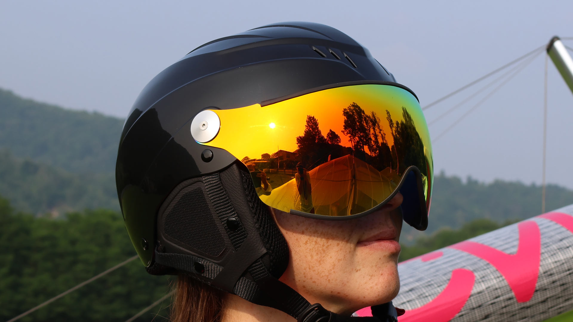 Visor helmet Eco